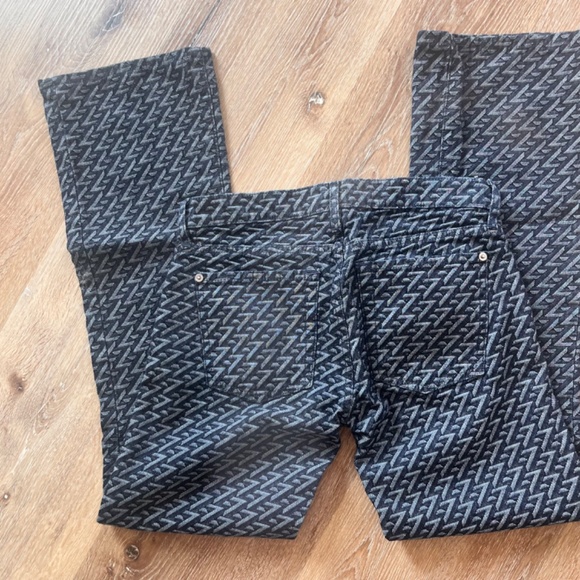 NWOT - 7 For All Mankind - ORIGINAL BOOTCUT - DARK - HARRINGBONE JEAN - 29 x 30' - Picture 6 of 15